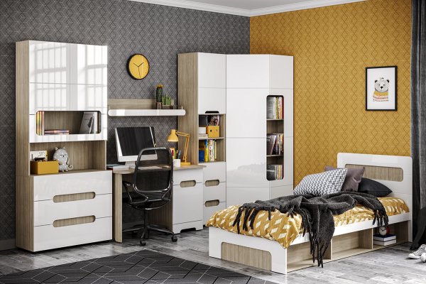 Кровать "Палермо-3" 0,9*2,0 м с подъемным механизмом