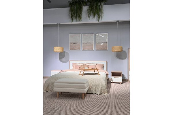 Кровать "Копенгаген" 1,6*2,0 м с основанием ДСП