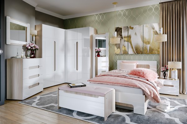 Кровать "Палермо-3" 1,6*2,0м с ортопедическим основанием